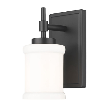Z-Lite Cadoc 1-Light Wall Sconce - 120V - Matte Black