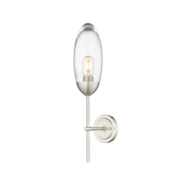 Z-Lite Arden 1-Light Wall Sconce - 120V - Brushed Nickel