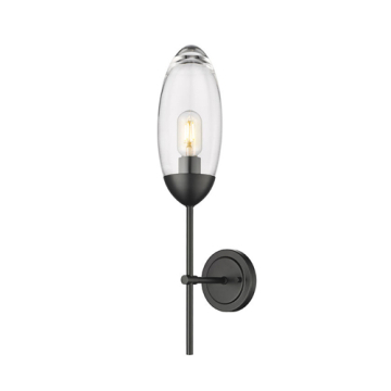 Z-Lite Arden 1-Light Wall Sconce - 120V - Matte Black