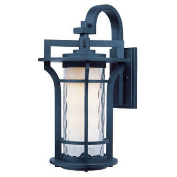 Maxim Lighting Oakville 1-Light Outdoor Wall Lantern - 120V - Black Oxide