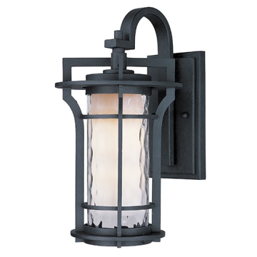 Maxim Lighting Oakville 1-Light Outdoor Wall Lantern - 120V - Black Oxide
