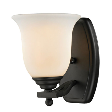 Z-Lite Lagoon 1-Light Vanity - 120V - Matte Black