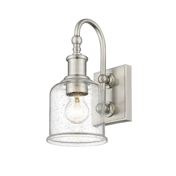 Z-Lite Bryant 1-Light Wall Sconce - 120V - Brushed Nickel