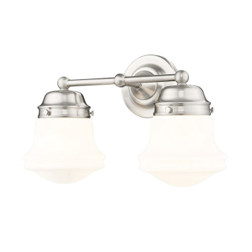 Z-Lite Vaughn 2-Light Vanity - 120V - Brushed Nickel