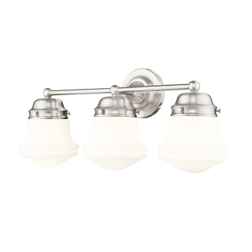 Z-Lite Vaughn 3-Light Vanity - 120V - Brushed Nickel