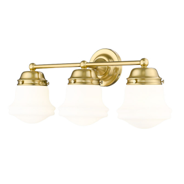 Z-Lite Vaughn 3-Light Vanity - 120V - Luxe Gold