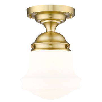 Z-Lite Vaughn 10.5" 1-Light Flush Mount - 120V - Luxe Gold