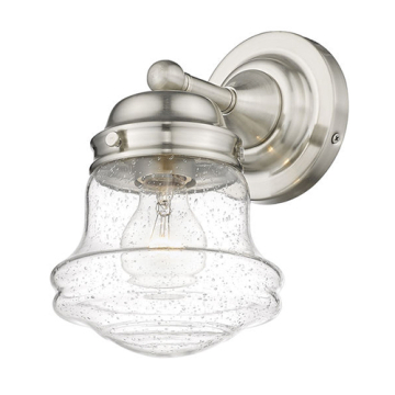 Z-Lite Vaughn 1-Light Wall Sconce - 120V - Brushed Nickel