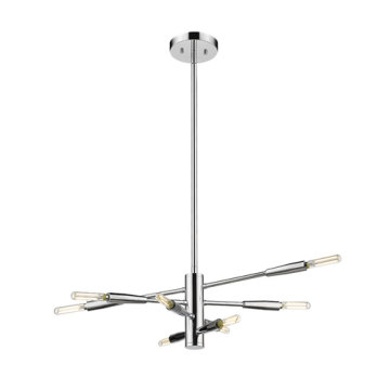 Z-Lite Ascension 8-Light Chandelier - 120V - Chrome