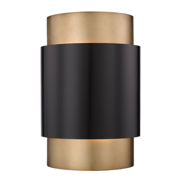Z-Lite Harlech 2-Light Wall Sconce - 120V - Bronze / Rubbed Brass