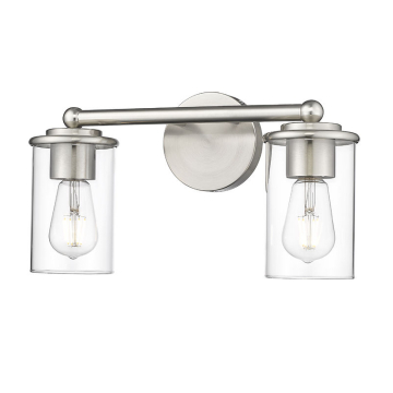 Z-Lite Thayer 2-Light Vanity - 120V - Brushed Nickel