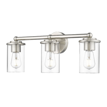 Z-Lite Thayer 3-Light Vanity - 120V - Brushed Nickel
