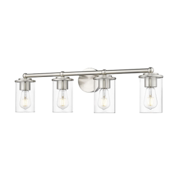 Z-Lite Thayer 4-Light Vanity - 120V - Brushed Nickel