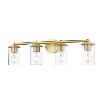Z-Lite Thayer 4-Light Vanity - 120V - Luxe Gold