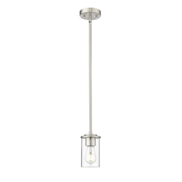 Z-Lite Thayer 1-Light Pendant - 120V - Brushed Nickel