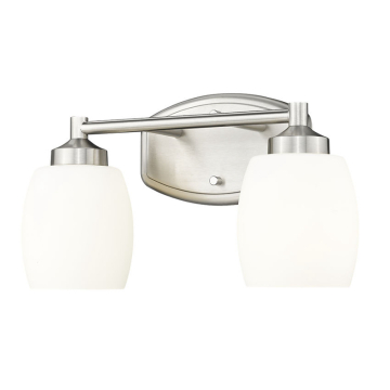 Z-Lite Kendrick 2-Light Vanity - 120V - Brushed Nickel