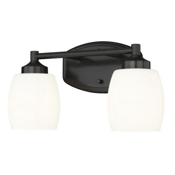 Z-Lite Kendrick 2-Light Vanity - 120V - Matte Black