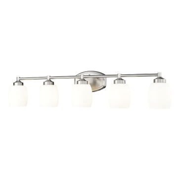 Z-Lite Kendrick 5-Light Vanity - 120V - Brushed Nickel