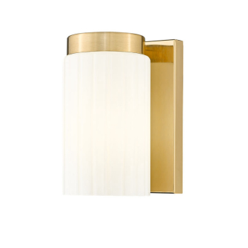 Z-Lite Burk 1-Light Wall Sconce - 120V - Luxe Gold