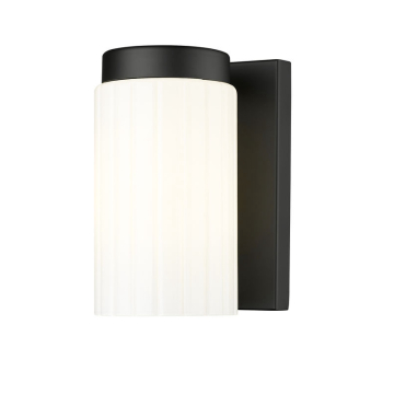 Z-Lite Burk 1-Light Wall Sconce - 120V - Matte Black