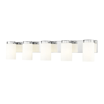 Z-Lite Burk 5-Light Vanity - 120V - Chrome