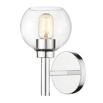 Z-Lite Sutton 1-Light Wall Sconce - 120V - Chrome