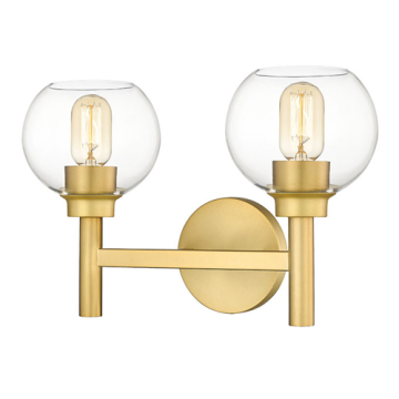 Z-Lite Sutton 2-Light Vanity - 120V - Brushed Gold