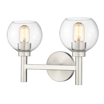Z-Lite Sutton 2-Light Vanity - 120V - Brushed Nickel
