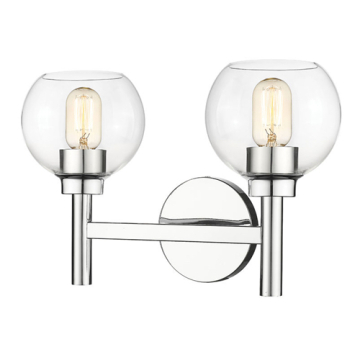 Z-Lite Sutton 2-Light Vanity - 120V - Chrome