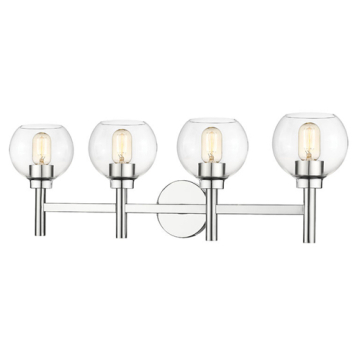 Z-Lite Sutton 4-Light Vanity - 120V - Chrome