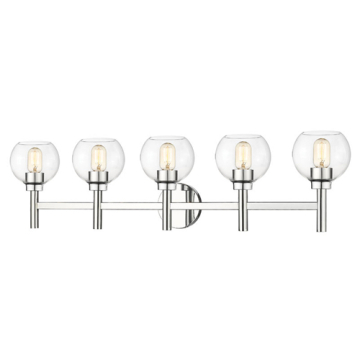 Z-Lite Sutton 5-Light Vanity - 120V - Chrome