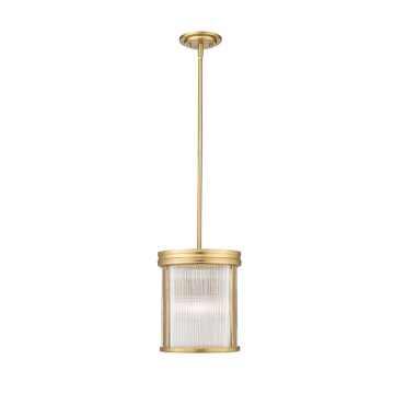 Z-Lite Carnaby 10" 3-Light Pendant - 120V - Modern Gold