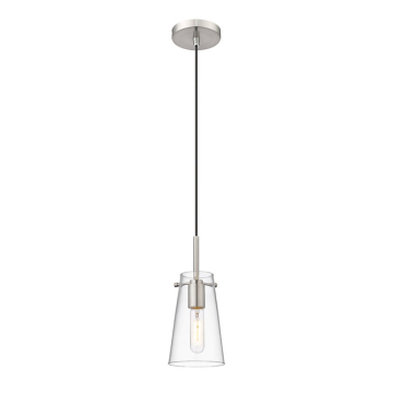 Z-Lite Kira 8" 1-Light Pendant - 120V - Brushed Nickel