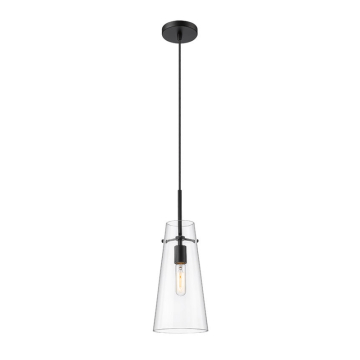 Z-Lite Kira 13" 1-Light Pendant - 120V - Matte Black