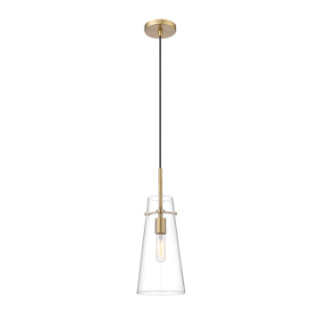 Z-Lite Kira 13" 1-Light Pendant - 120V - Modern Gold