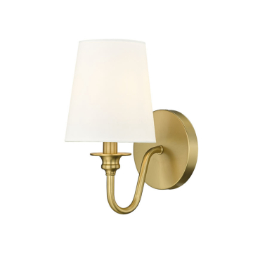 Z-Lite Gianna 1-Light Wall Sconce - 120V - Modern Gold