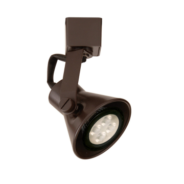 WAC Lighting TK-103 Miniature LED Line Voltage H-Track Head - 470 Lumens - 8W - 3000K - 120V - Dark Bronze