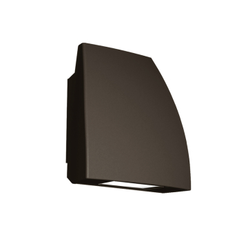 WAC Lighting Endurance Fin LED Wall Pack - 1,460 Lumens - 19W - 3000K - 120-277V - Bronze