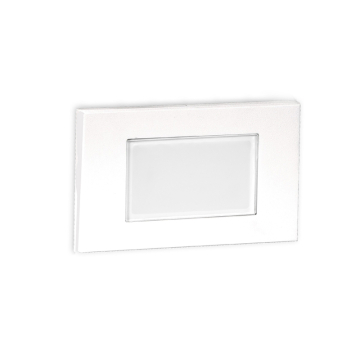 WAC Lighting LED Diffused Step / Wall Light - 40 Lumens - 3.5W - 3000K - 120V - White