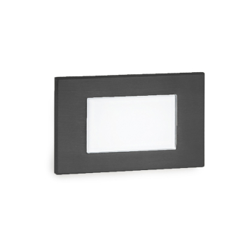 WAC Lighting LED Diffused Step / Wall Light - 40 Lumens - 3.5W - Amber - 120V - Black