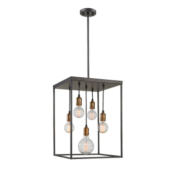 Z-Lite Troubadour 5-Light Chandelier - 120V - Bronze