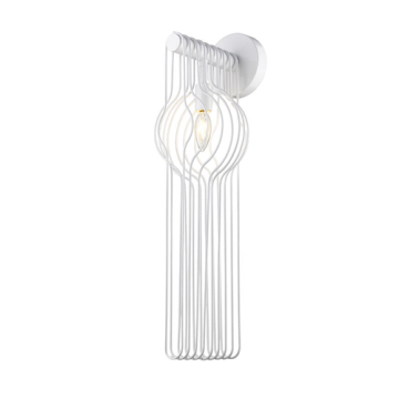Z-Lite Contour 1-Light Large Wall Sconce - 120V - White