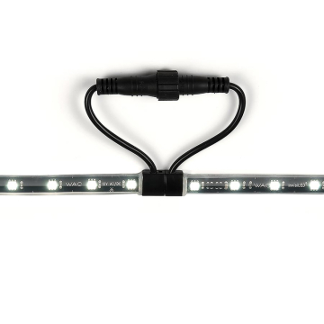 WAC Lighting 12" LED Indoor / Outdoor IP68 Submersible Tape Light - 115 Lumens / FT - 2W / FT - 2700K - 12V - Black