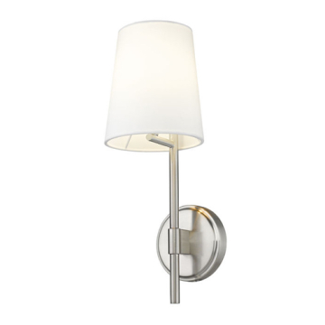 Z-Lite Winward 1-Light Wall Sconce - 120V - Brushed Nickel