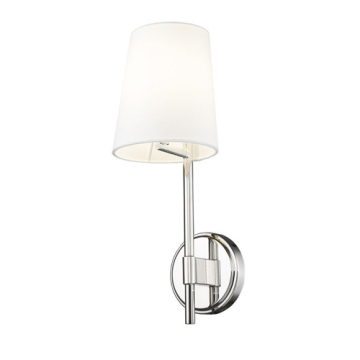 Z-Lite Winward 1-Light Wall Sconce - 120V - Polished Nickel