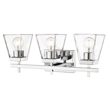 Z-Lite Lauren 3-Light Vanity - 120V - Chrome