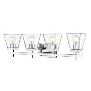 Z-Lite Lauren 4-Light Vanity - 120V - Chrome