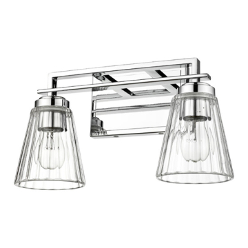 Z-Lite Lyna 2-Light Vanity - 120V - Chrome 