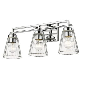 Z-Lite Lyna 3-Light Vanity - 120V - Chrome 
