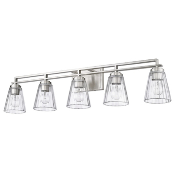 Z-Lite Lyna 5-Light Vanity - 120V - Brushed Nickel